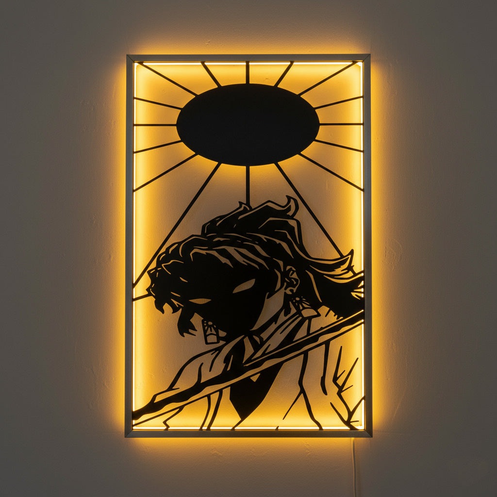 Yorichii The Demon Slayer »» ١۰۰ سال Metal Frame With Light