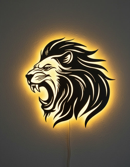 UNDER 1500 - Lion Face Metal Frame With Light »»   ١۰۰ سال