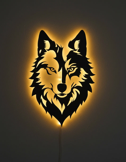 UNDER 1500 - Wolf Metal Frame With Light »»   ١۰۰ سال